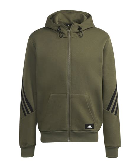 adidas kapuzenjacke baumwolle grün